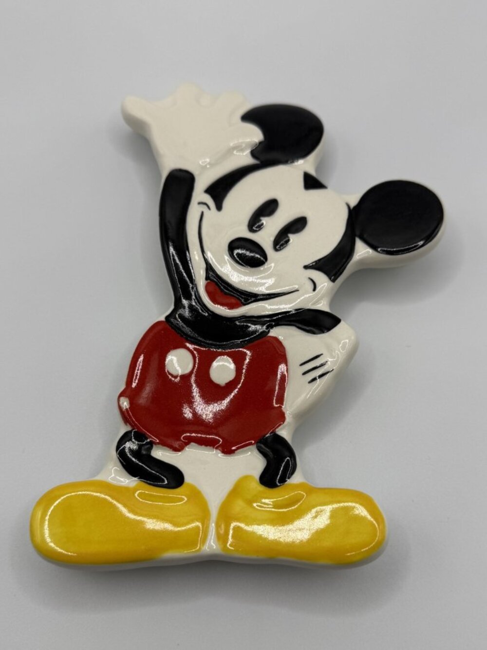 Vintage 'Mickey Mouse' Trivet Spoon Rest by Treasure Craft
